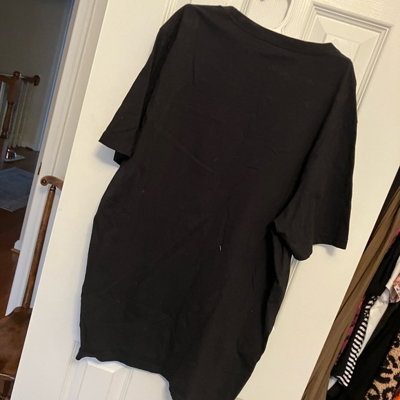 Adidas Amplifier Tee in Black with White Accents - Picture 2 of 3